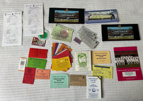 Cricket memorabilia 55 - cricket, 55+