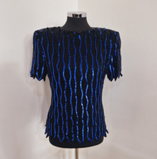 Gina Bacconi Sequin Top UK 10
