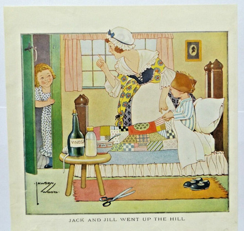 Childrens art picture vintage - art,