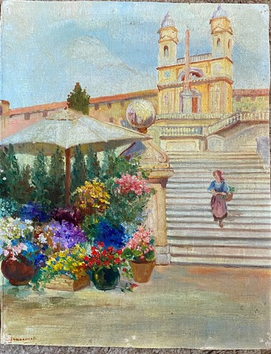 Oil painting sign - painting,