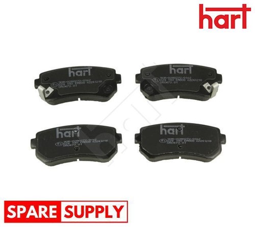 Brake pad set disc - brake, for