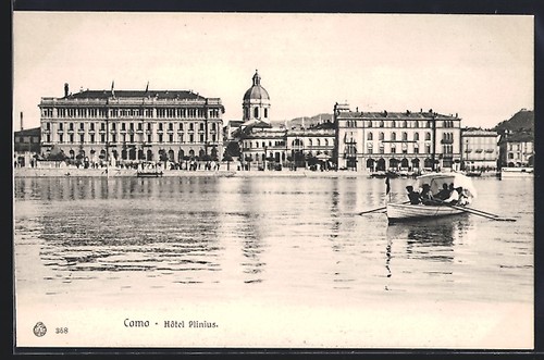 Postcard como hotel pliny - postcard,