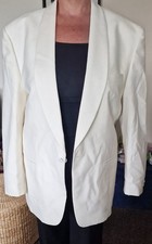 Mens Evening Ivory Jacket by Harewood  White Tie Tux size 44R