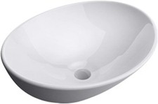 Bathroom Ceramic Bathroom Basin Countertop Sink Vessel 410 x 330 x 140mm Auction