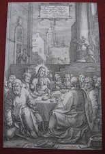 Hendrick Goltzius: Last Supper
