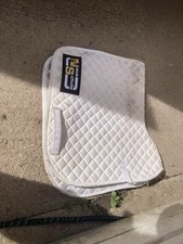 Shires Full White Saddle Pad