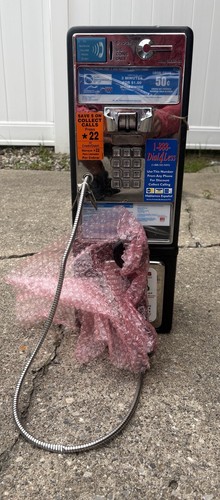 Vintage booth telephone - booth, pay