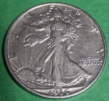 1936 P Walking Liberty 90%