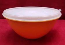 VINTAGE TUPPERWARE BOWL ORANGE