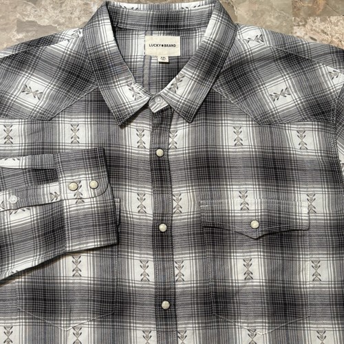 Lucky brand pearl snap shirt - lucky,