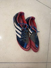 Adidas Predator Incurza FG Black/Red/Blue UK Size 10.5 Rare Football Boots!!