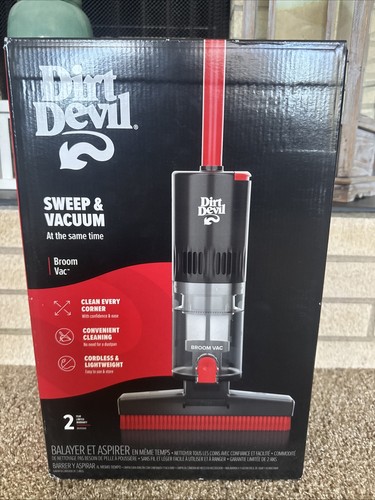 Dirt devil broom vac - dirt,
