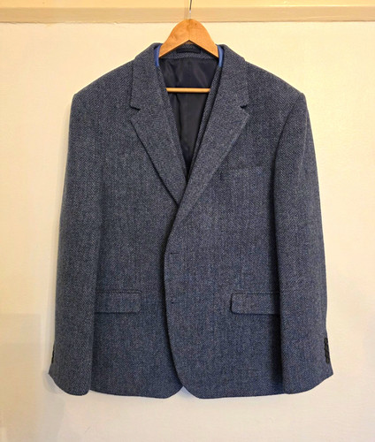 Harris tweed men blue - harris,
