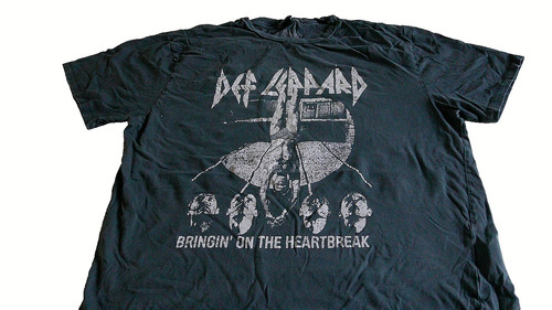 Def leppard world tour 1991 - tour, t