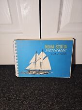 Nova Scotia Sketch Book L B Jenson Canada Peggy's Cove Oak Island 