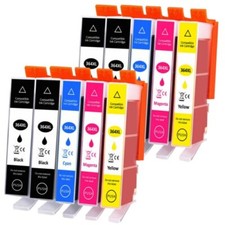 10 Ink Cartridges For HP 364XL