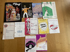 Selection of vintage theatre