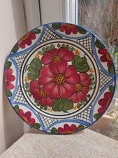 Spanish Ceramic Wall Plate