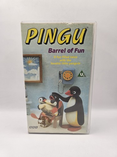 Pingu barrel fun vhs pal - -,