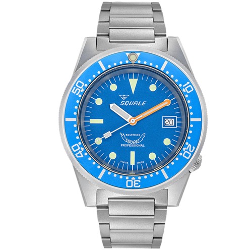 Squale 1521 blue - blasted,