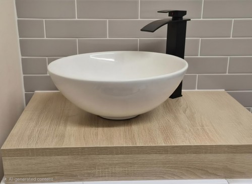 Modern above counter ceramic - modern, above-counter