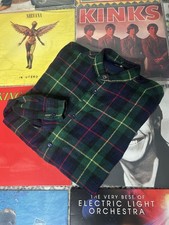 Vintage Tartan Grandad Collar
