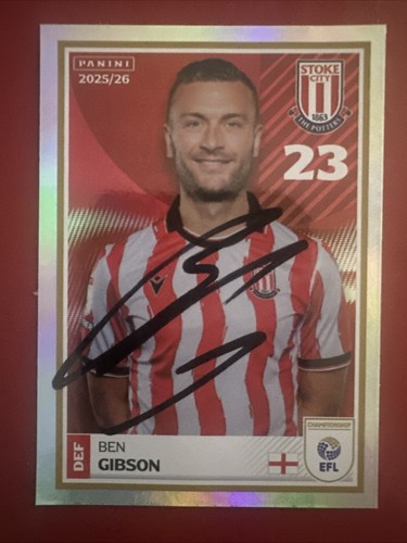 Stoke city ben - stoke, signed