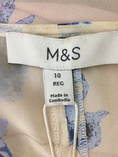 M&S Women's Dress Blue & Ivory
