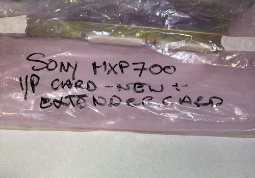 Vintage sony mxp700 input card - input,