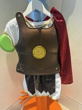 Roman Gladiator Tunic & Armour Fancy Dress Costume For Toddler (Age 2 Years)