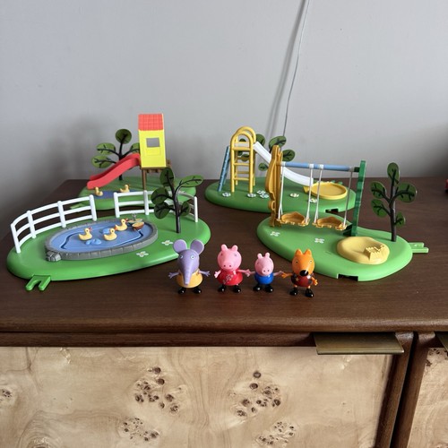 Peppa pig park - bundle, swings