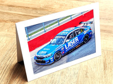 BTCC#1 Jake Hill Printed Greetings card suitable for all occasions with envelope