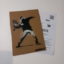 Banksy original artwork signed