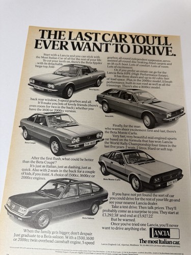 Original vintage lancia - original,