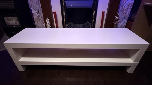 Ikea lack coffee table - coffee, white