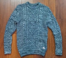Superdry Black White Jumper
