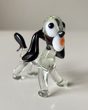 Vintage Clear & Brown Lampwork