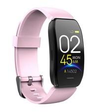Pink Womens Smart Watch Sport