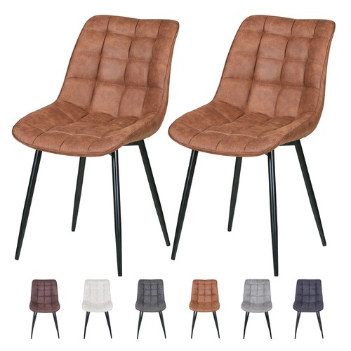 2pcs faux matte suede leather - matte,