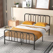 Metal Platform Bed Double Size