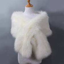 Women's Faux Fur Shawl Thicken