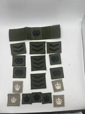 Various Military Cloth Badges