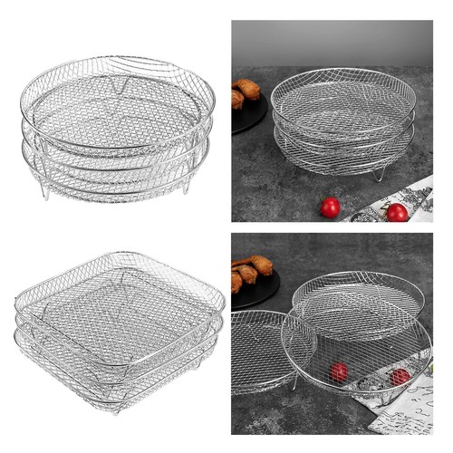 Pieces air fryer rack - 3,