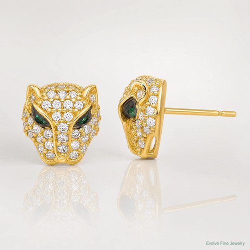 10k yellow gold polished clear - yellow,
