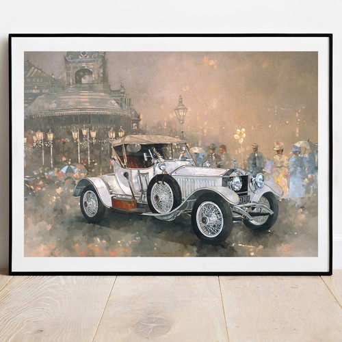 Ghost scarborough print by - in,