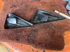 Honda Civic Type R FN2 Foglight BLANKS black Cover Bumper Towing