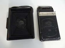 CONTESSA NETTEL SUEVIA FOLDING PLATE CAMERA. ZEISS IKON 667/2 BACK. F11 Periskop