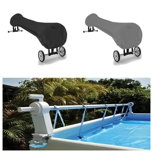Swimming pool solar reel cover - pool,
