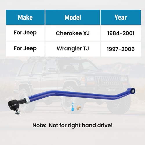 Adjustable front panhard track - adjustable,