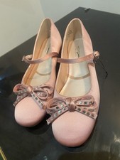 Monsoon Girls Pink Satin Party
